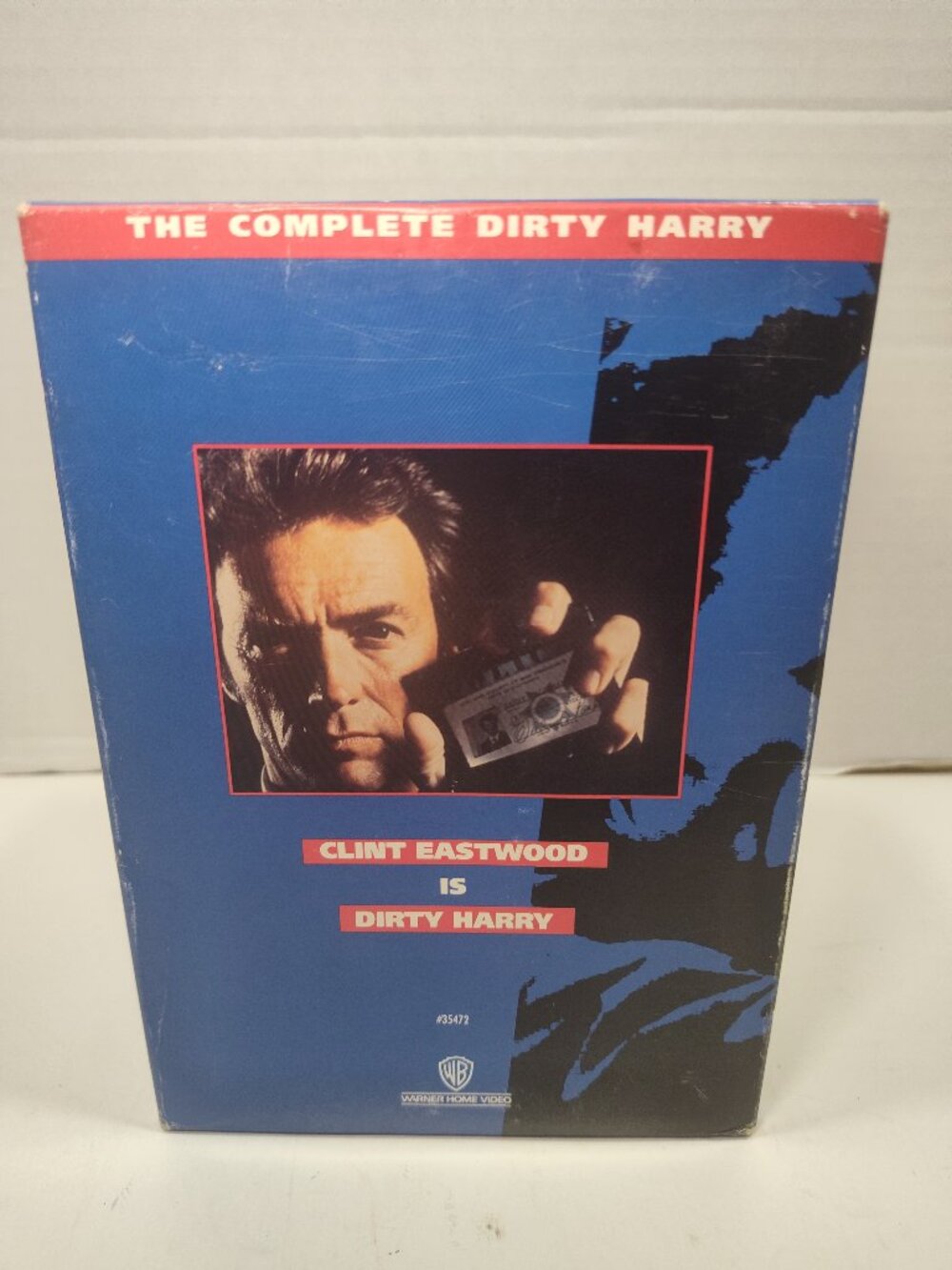The Complete Dirty Harry 5 VHS Box Set Clint Eastwood 4 Sealed 1991